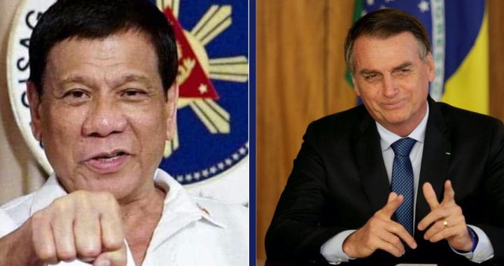 Photo of Duterte and Bolsonaro