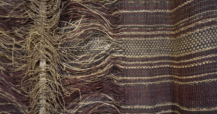 Abaca fabric detail